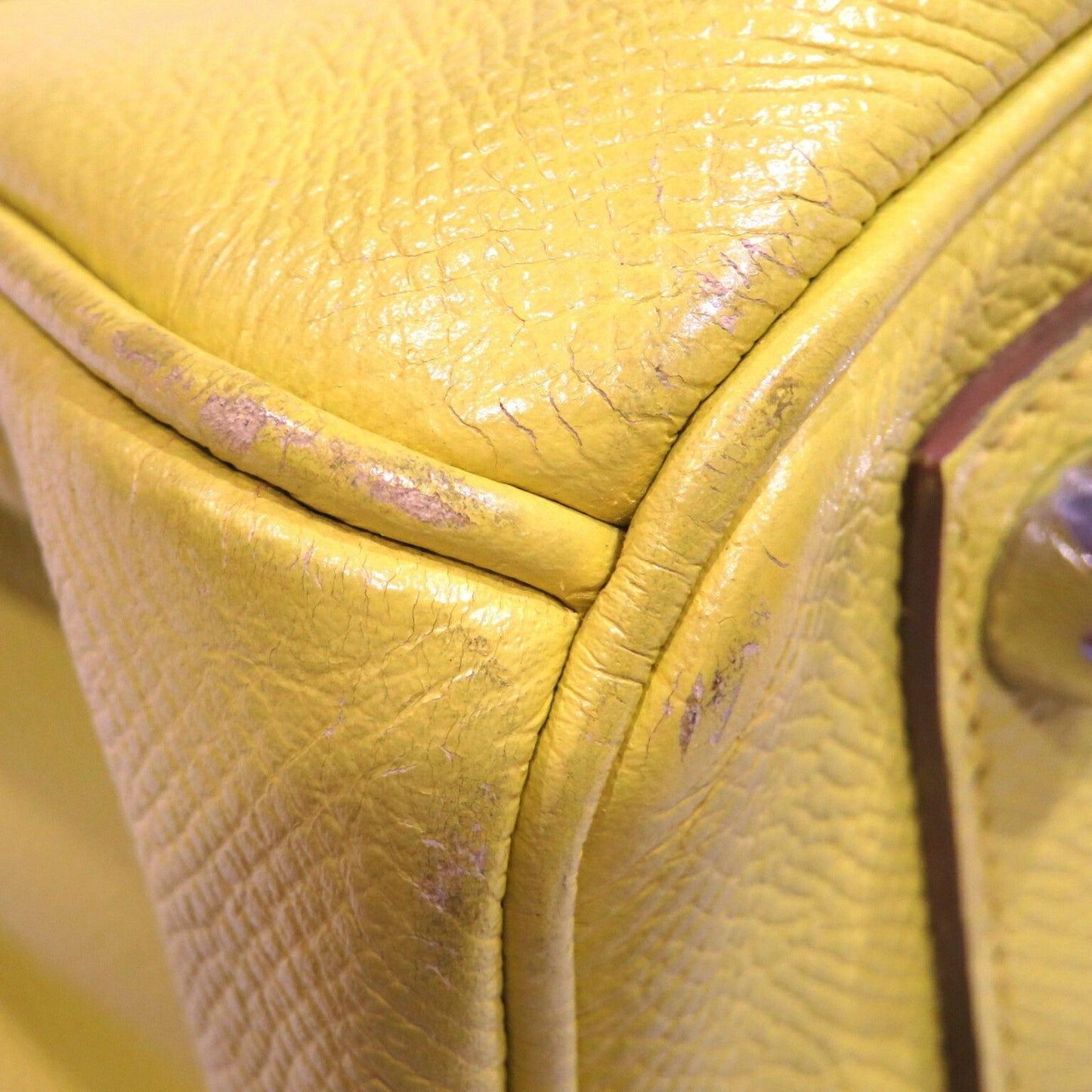 Hermès Yellow Leather Birkin 30