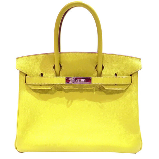 Hermès Yellow Leather Birkin 30