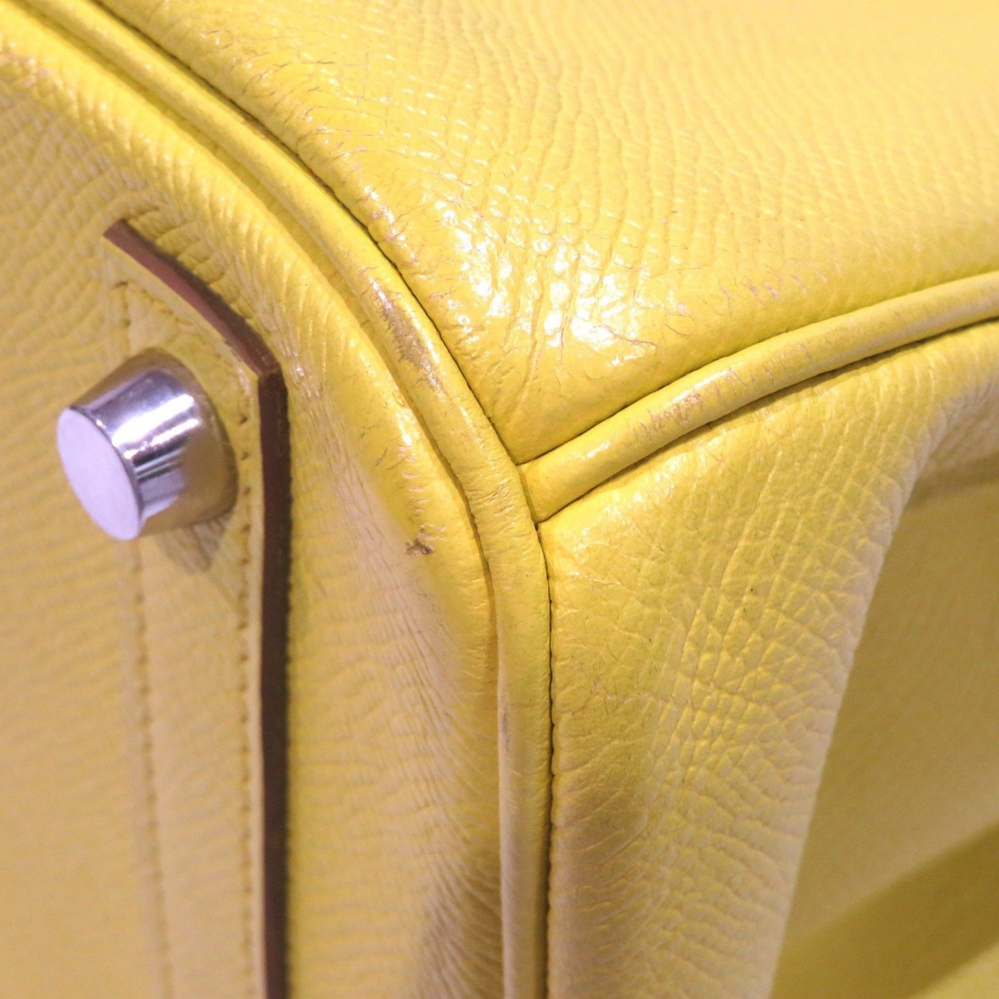 Hermès Yellow Leather Birkin 30