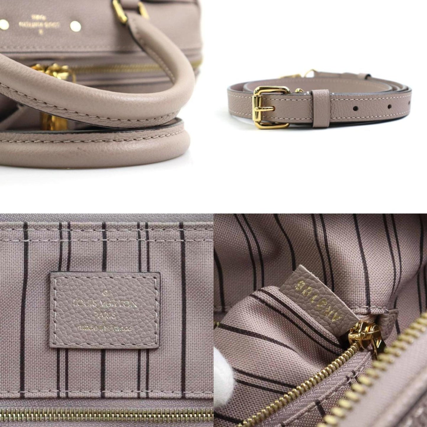 Louis Vuitton Gray Canvas Speedy Bandoulière