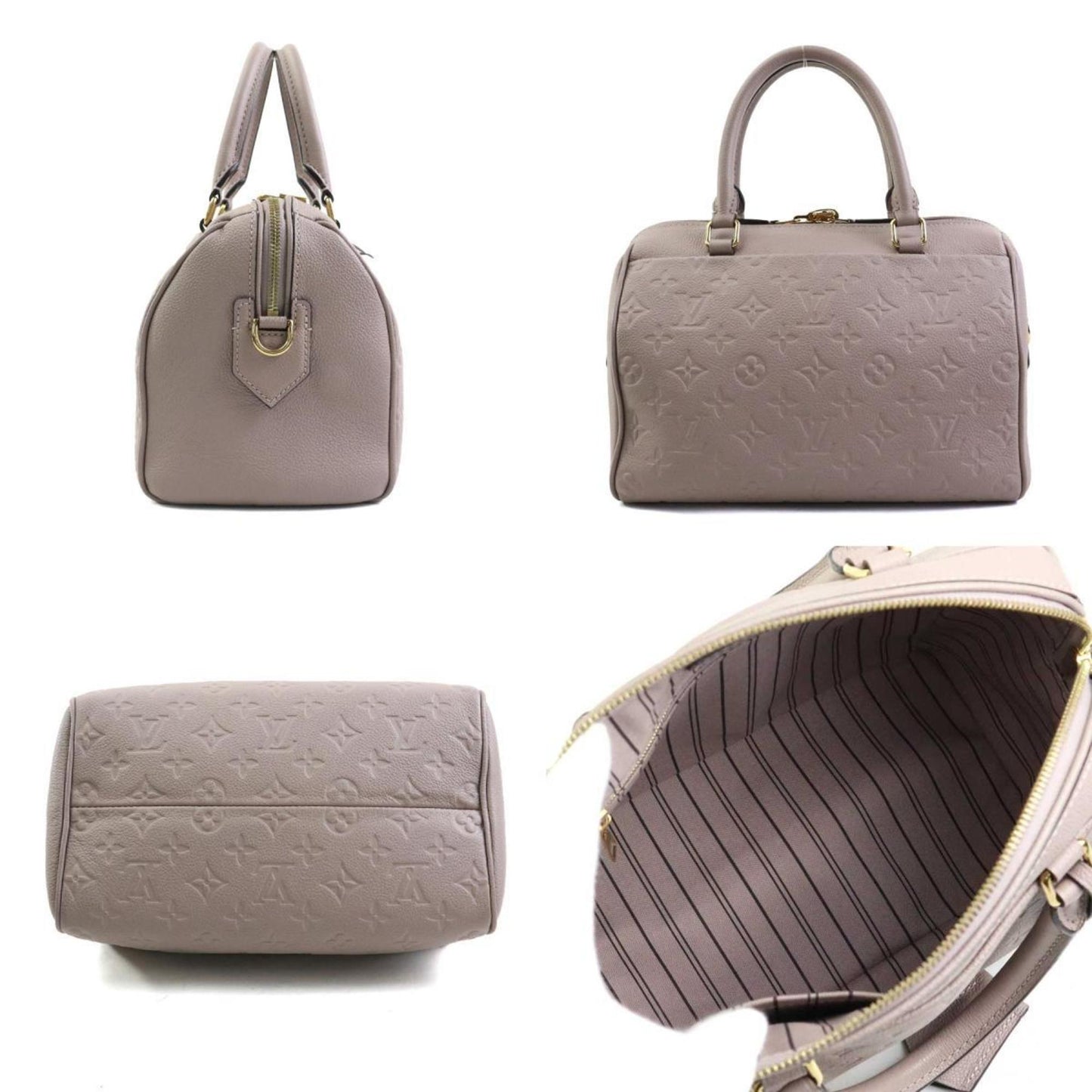 Louis Vuitton Gray Canvas Speedy Bandoulière