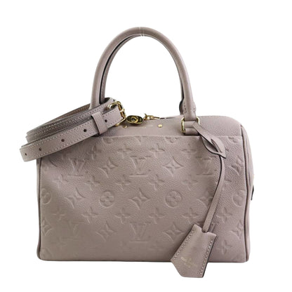 Louis Vuitton Gray Canvas Speedy Bandoulière