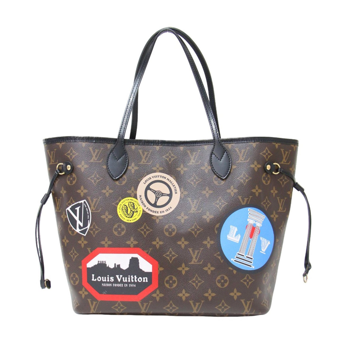 Louis Vuitton Brown Canvas Neverfull Gm