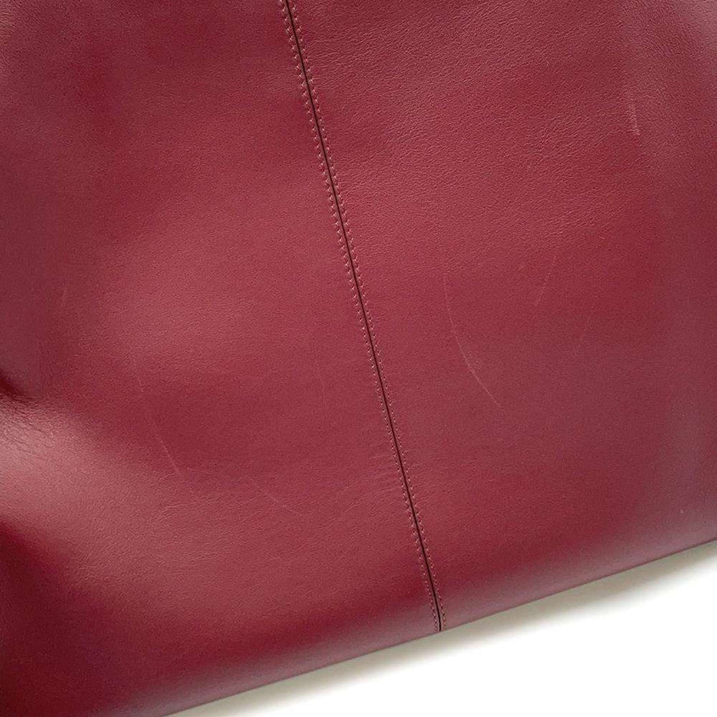 Fendi Red Leather Peekaboo