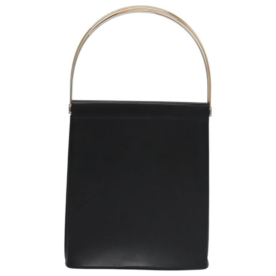 Cartier Black Leather Trinity