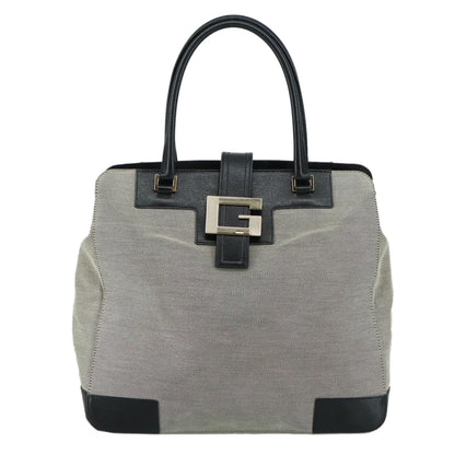 Gucci Gray Canvas Square G