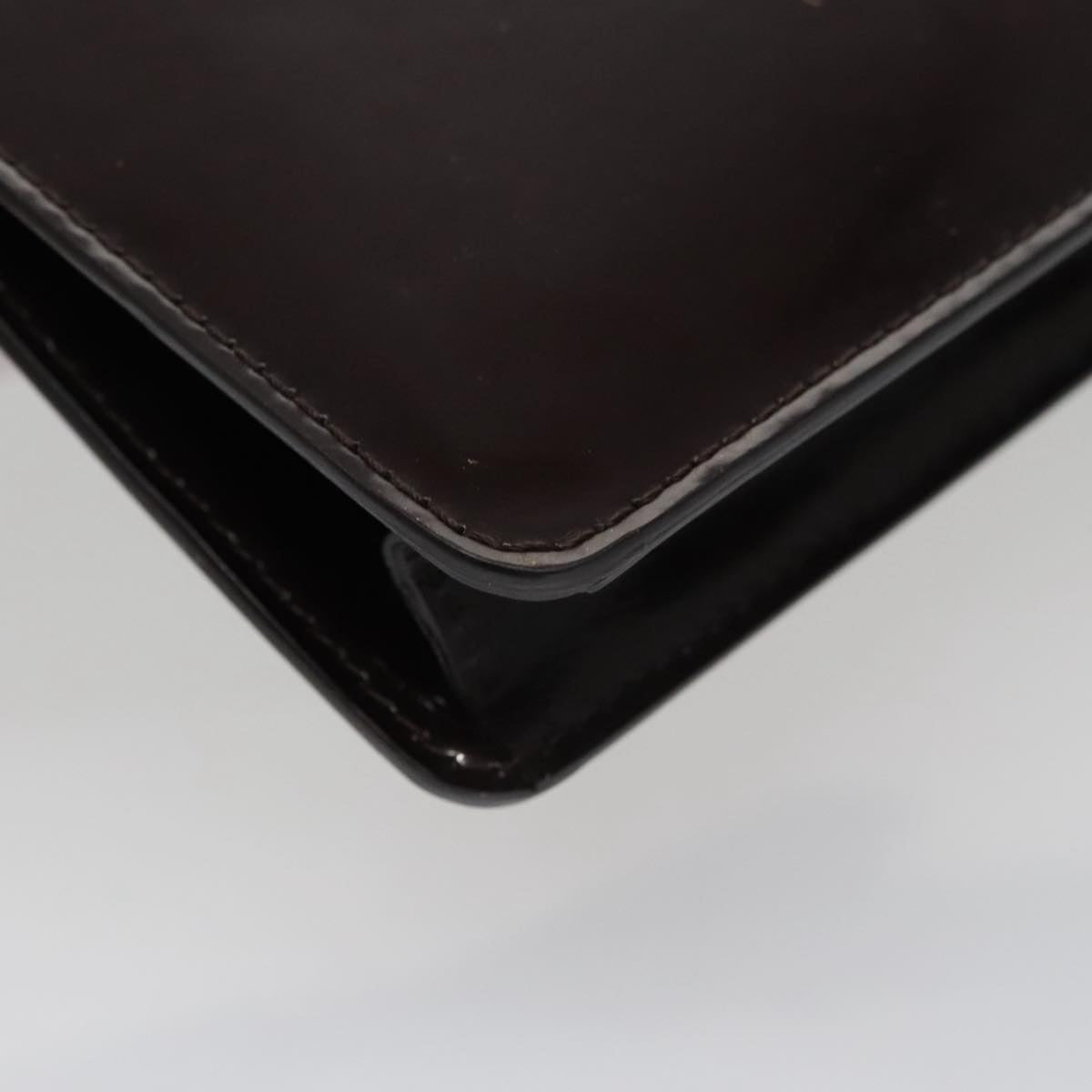Louis Vuitton Red Patent Leather Monceau