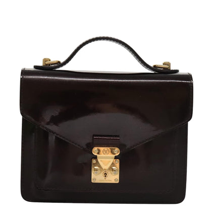 Louis Vuitton Red Patent Leather Monceau