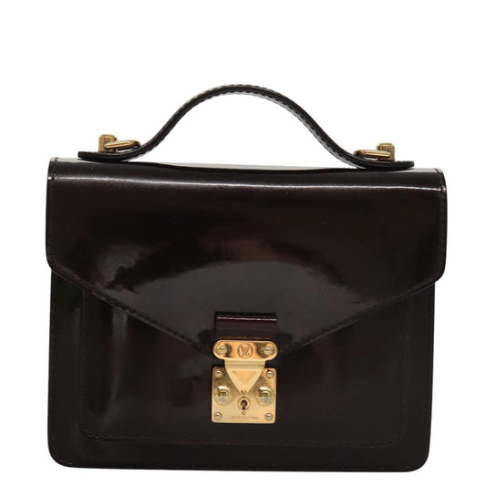 Louis Vuitton Red Patent Leather Monceau