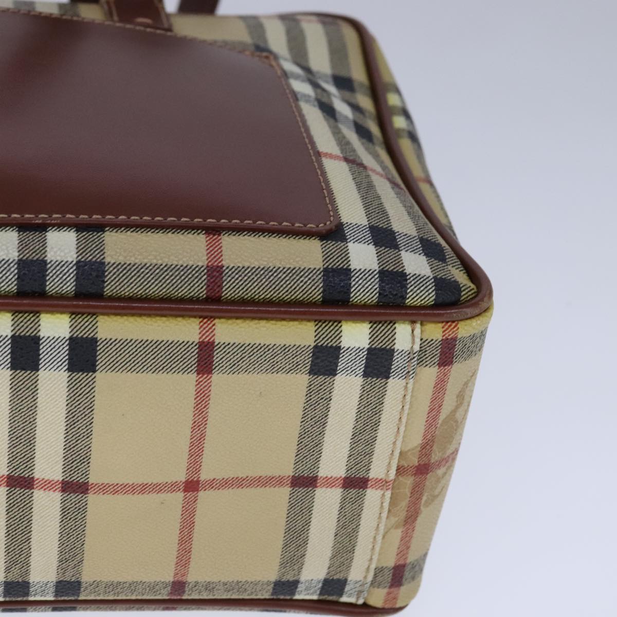 Burberry Brown Canvas Nova Check