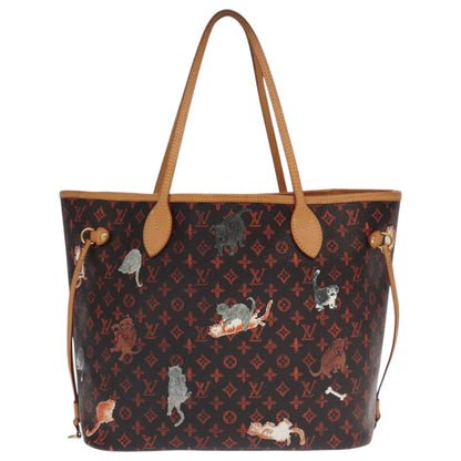 Louis Vuitton Black Canvas Neverfull Mm