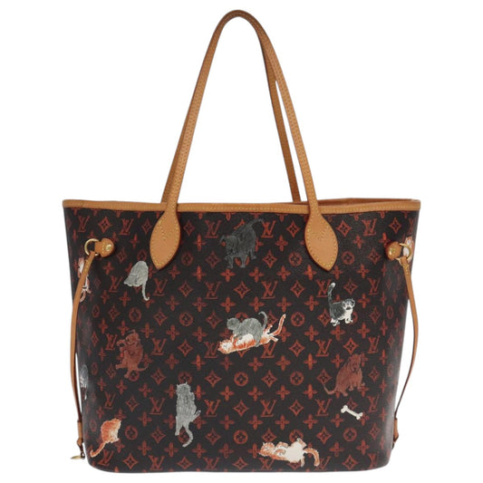 Louis Vuitton Black Canvas Neverfull Mm