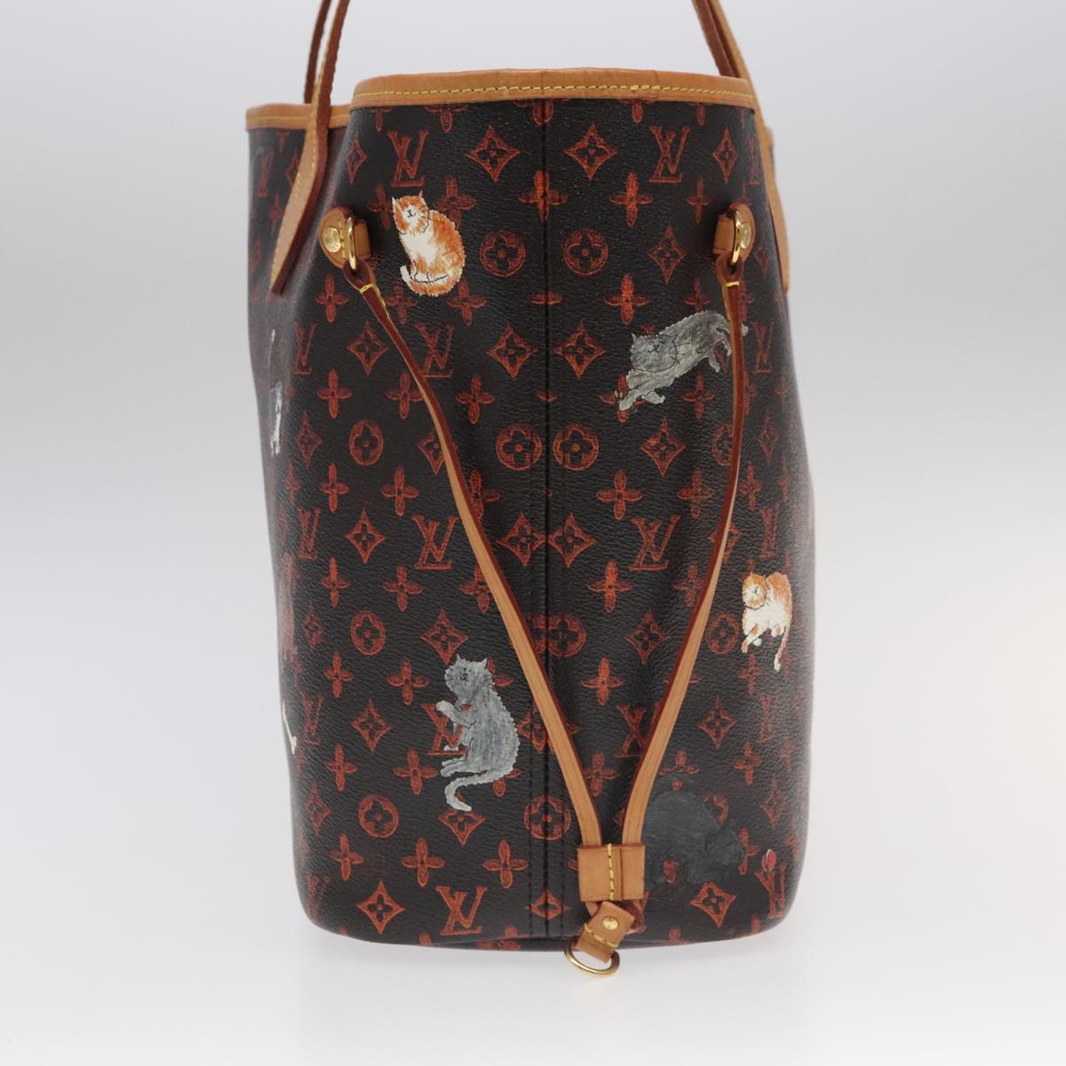 Louis Vuitton Black Canvas Neverfull Mm