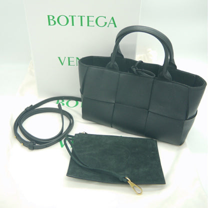 Bottega Veneta Black Leather Tote