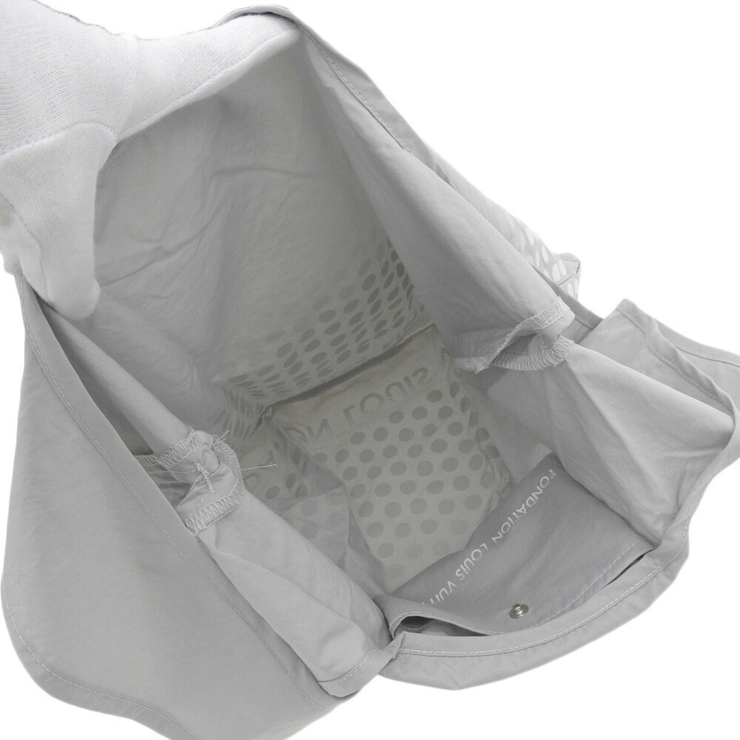 Louis Vuitton Gray Synthetic Fondation