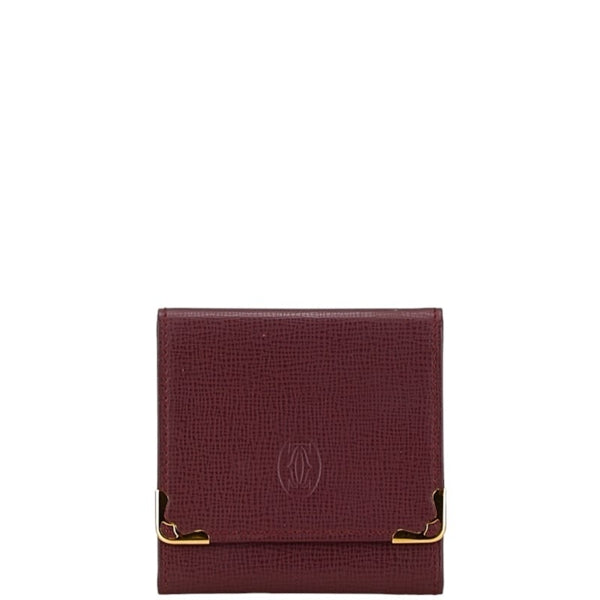 Louis Vuitton Green Leather Porte Carte Double