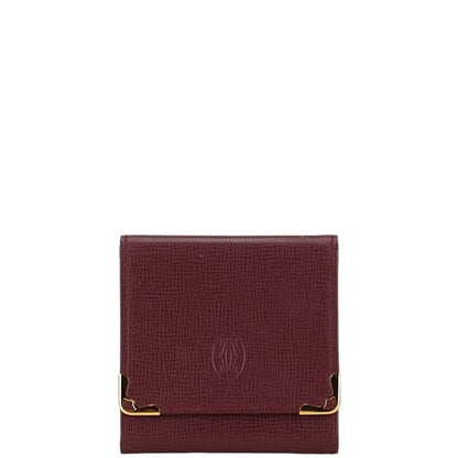 Louis Vuitton Green Leather Porte Carte Double