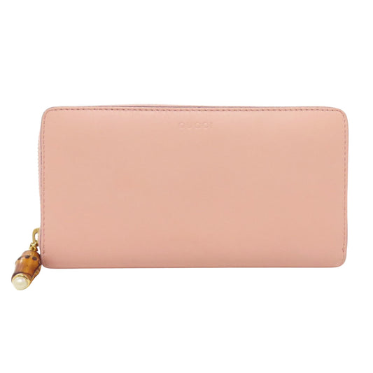 Gucci Pink Leather Wallet