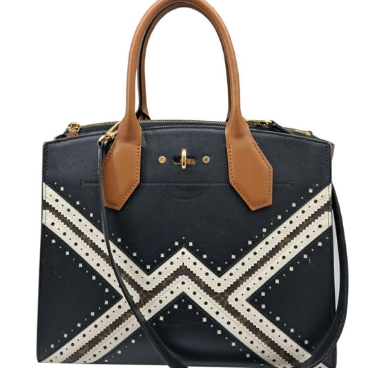 Louis Vuitton Black Leather City Steamer