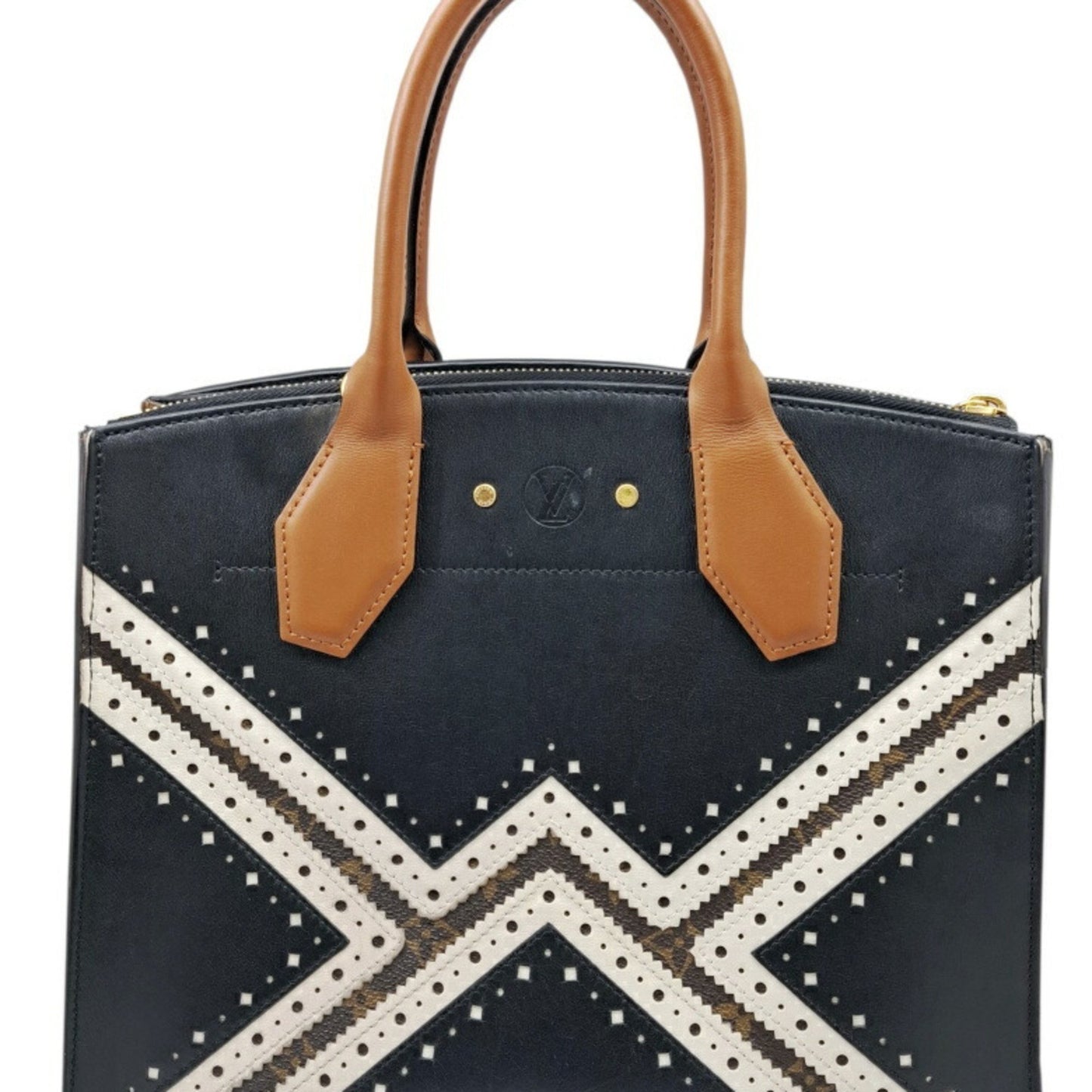 Louis Vuitton Black Leather City Steamer