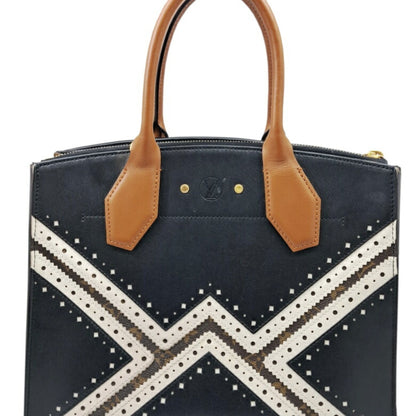 Louis Vuitton Black Leather City Steamer