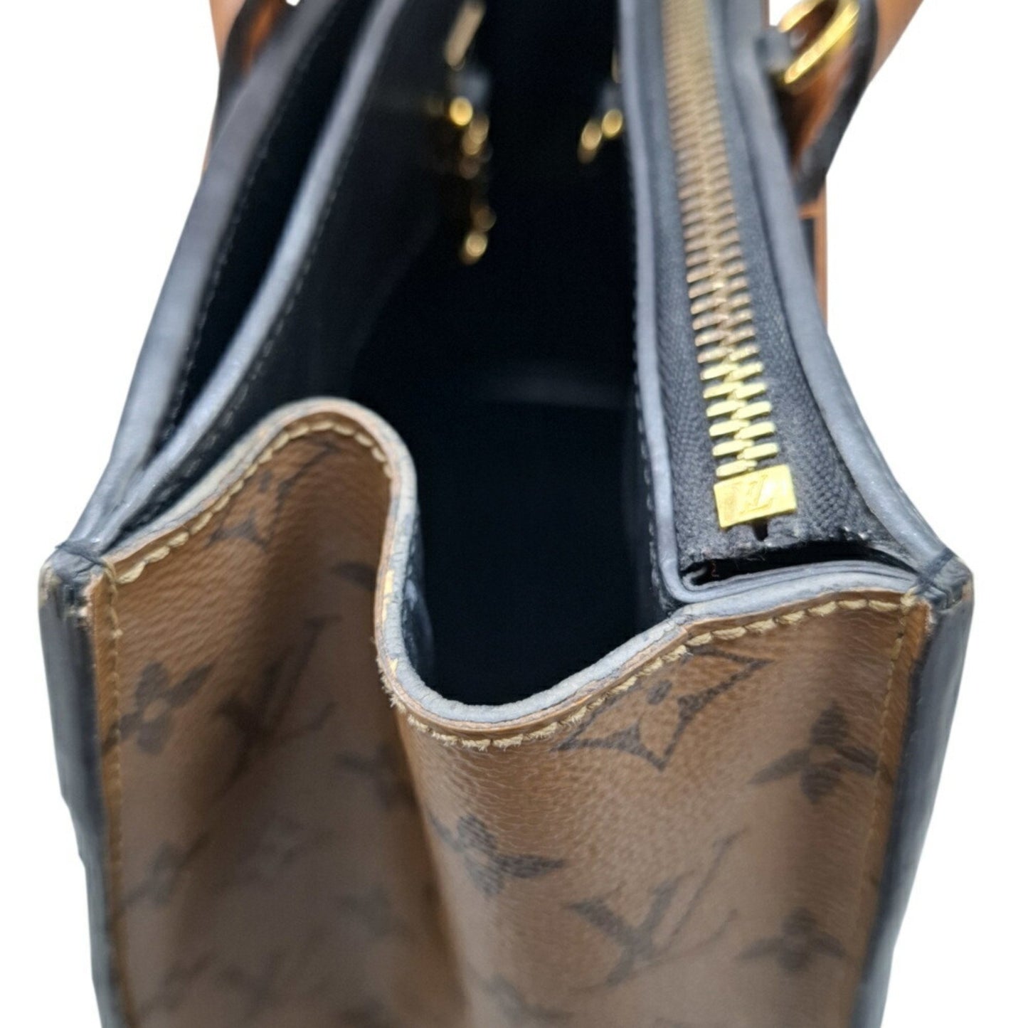 Louis Vuitton Black Leather City Steamer