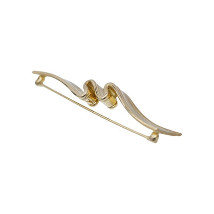 Chanel Gold Gold Plated Coco Mark