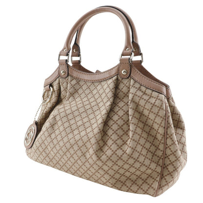 Gucci Brown Canvas Sukey