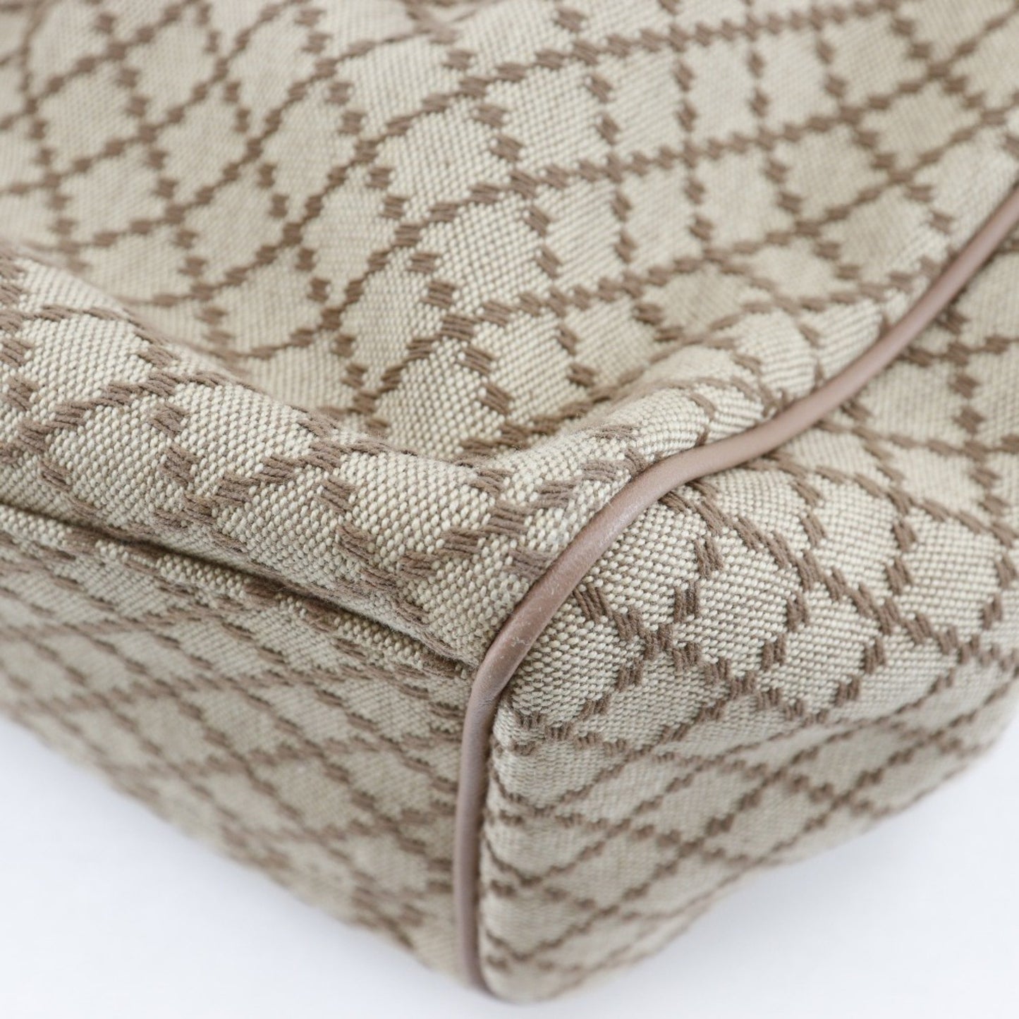 Gucci Brown Canvas Sukey