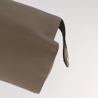 Fendi Brown Leather Lei Selleria