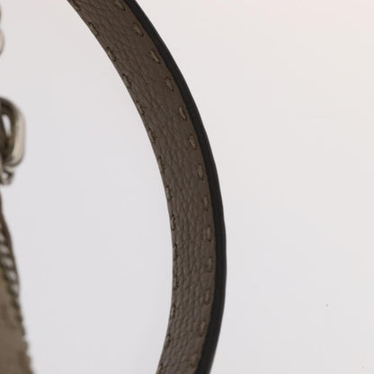 Fendi Brown Leather Lei Selleria