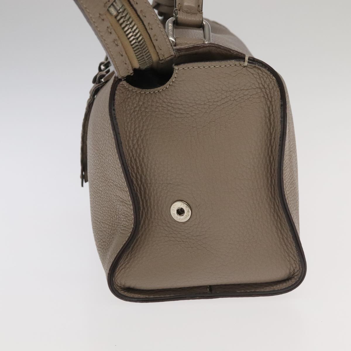 Fendi Brown Leather Lei Selleria