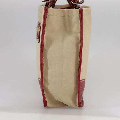 Prada Brown Canvas Tote