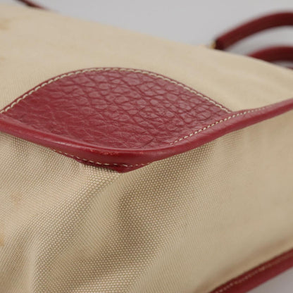 Prada Brown Canvas Tote