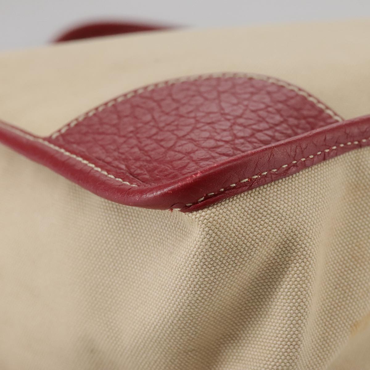 Prada Brown Canvas Tote