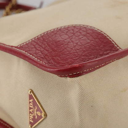 Prada Brown Canvas Tote