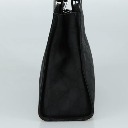 Gucci Black Canvas Bamboo