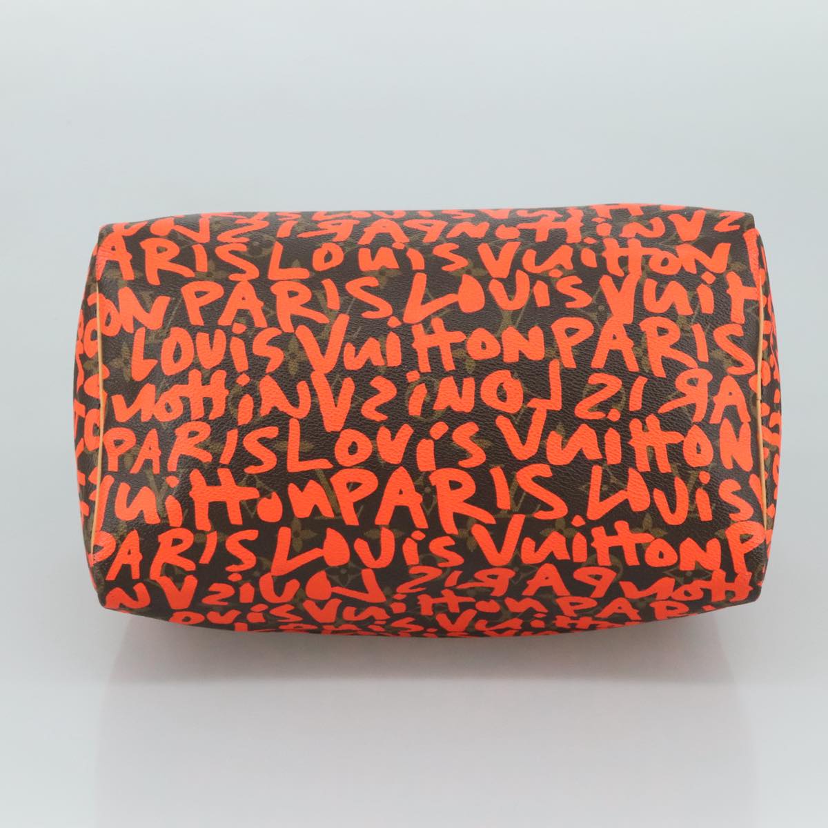 Louis Vuitton Orange Canvas Speedy 30