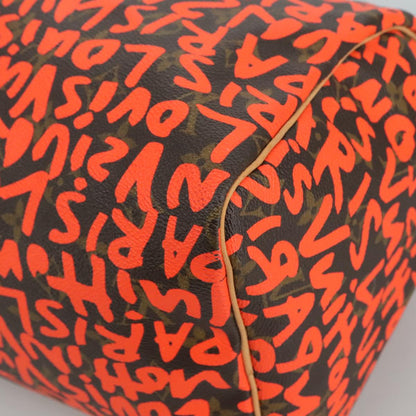 Louis Vuitton Orange Canvas Speedy 30