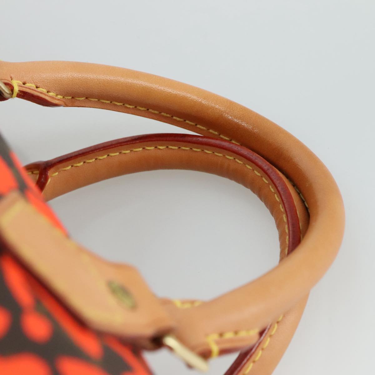 Louis Vuitton Orange Canvas Speedy 30