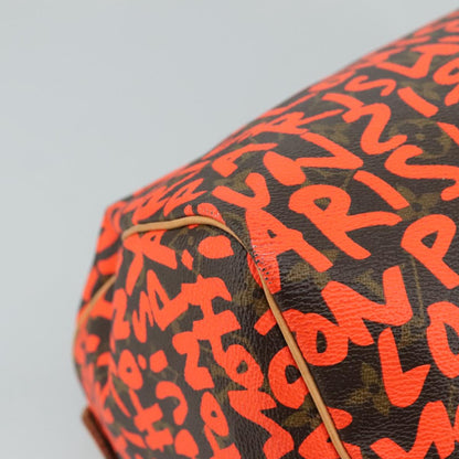 Louis Vuitton Orange Canvas Speedy 30