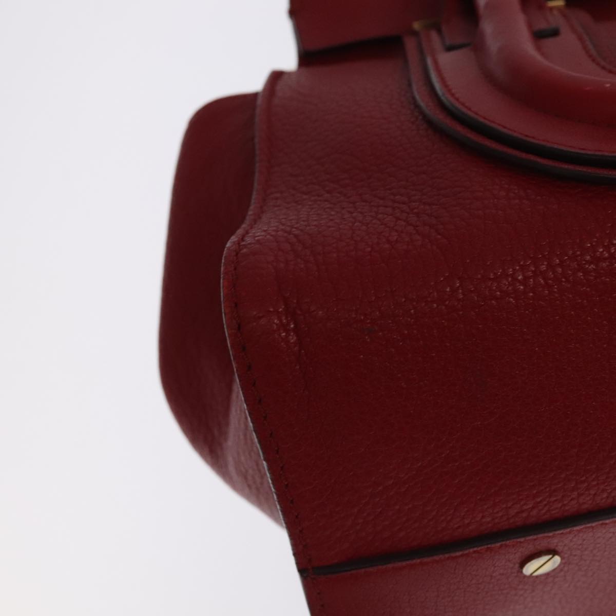Chloé Red Leather Everston