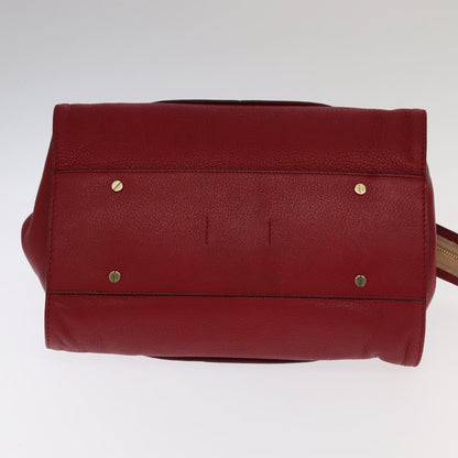 Chloé Red Leather Everston
