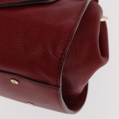 Chloé Red Leather Everston
