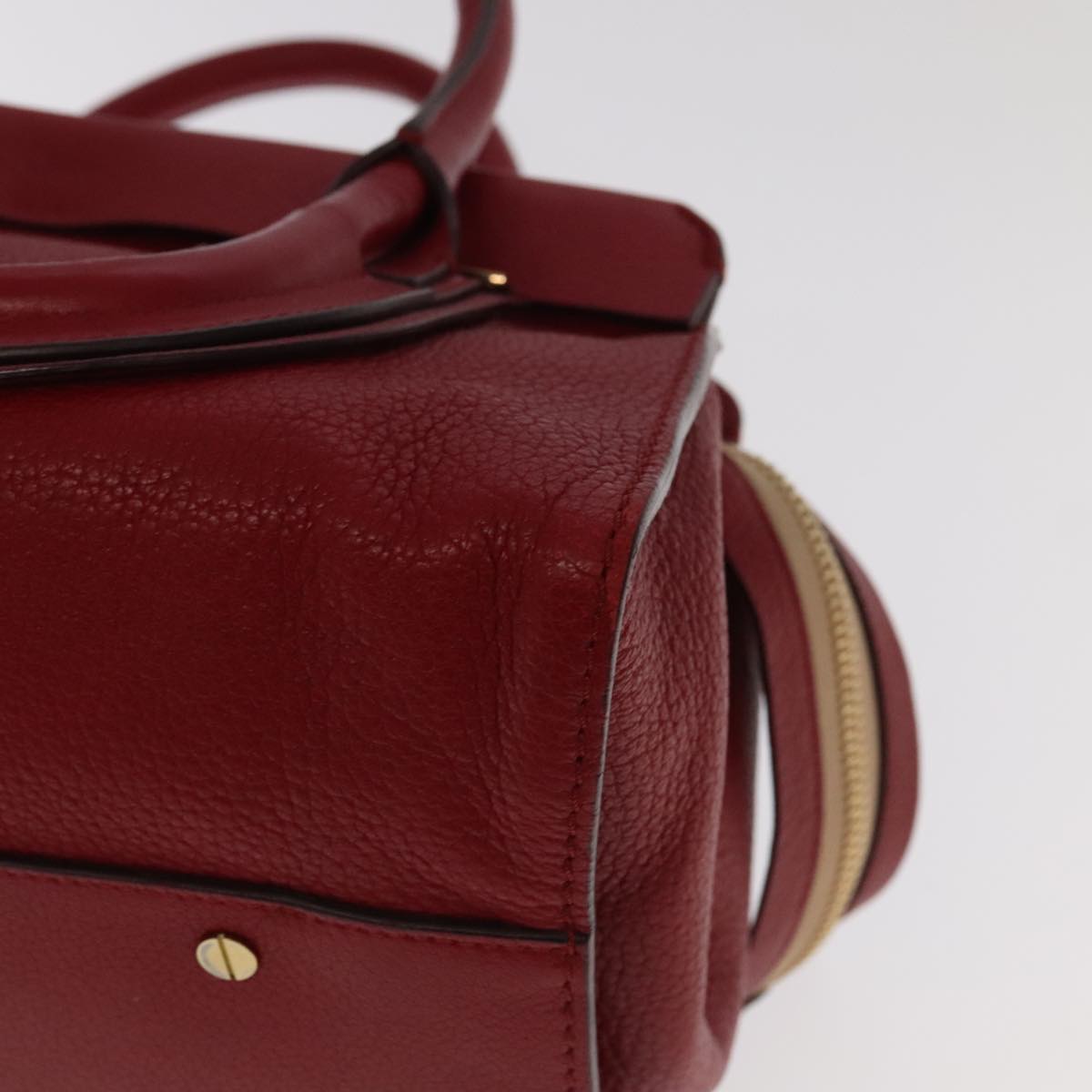 Chloé Red Leather Everston