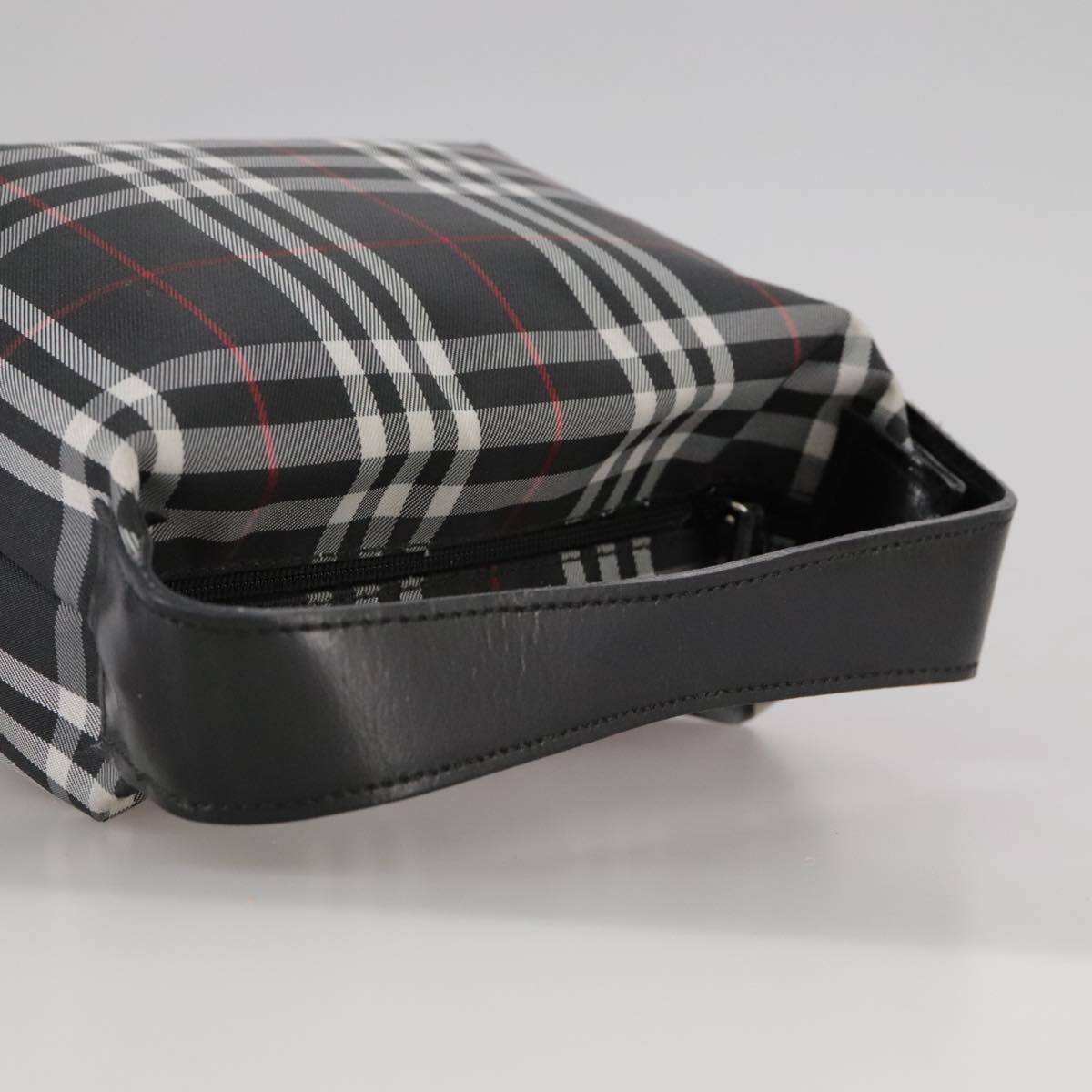 Burberry Black Synthetic Nova Check