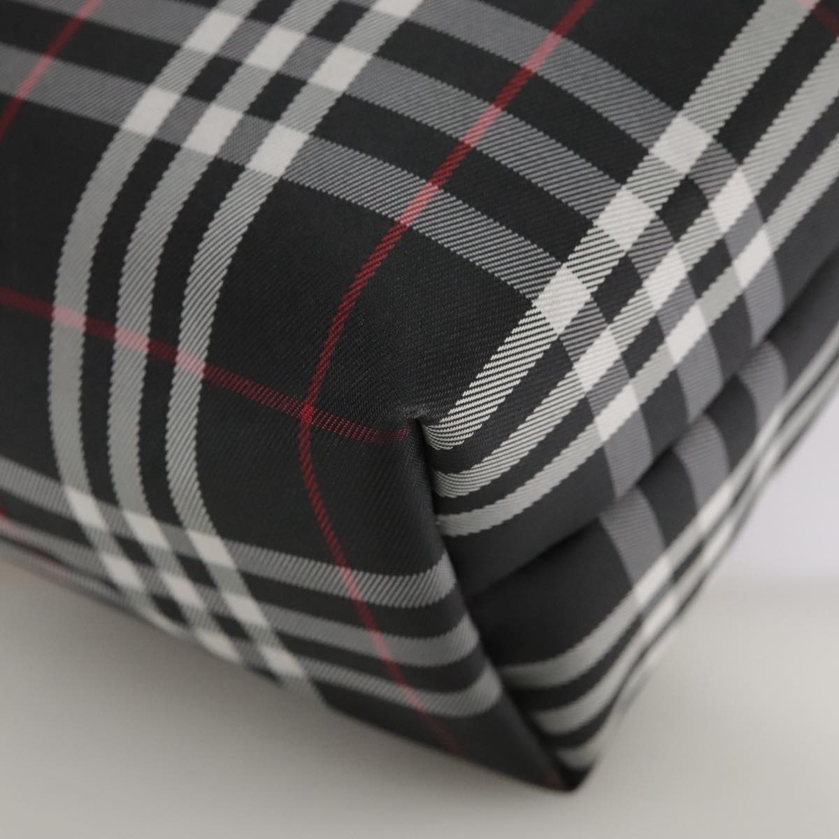 Burberry Black Synthetic Nova Check