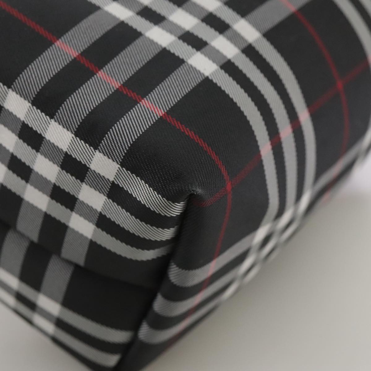 Burberry Black Synthetic Nova Check