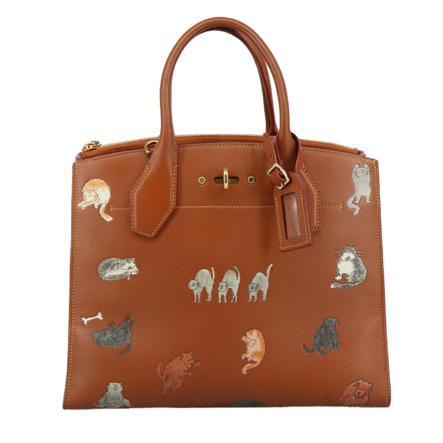 Louis Vuitton Brown Leather City Steamer