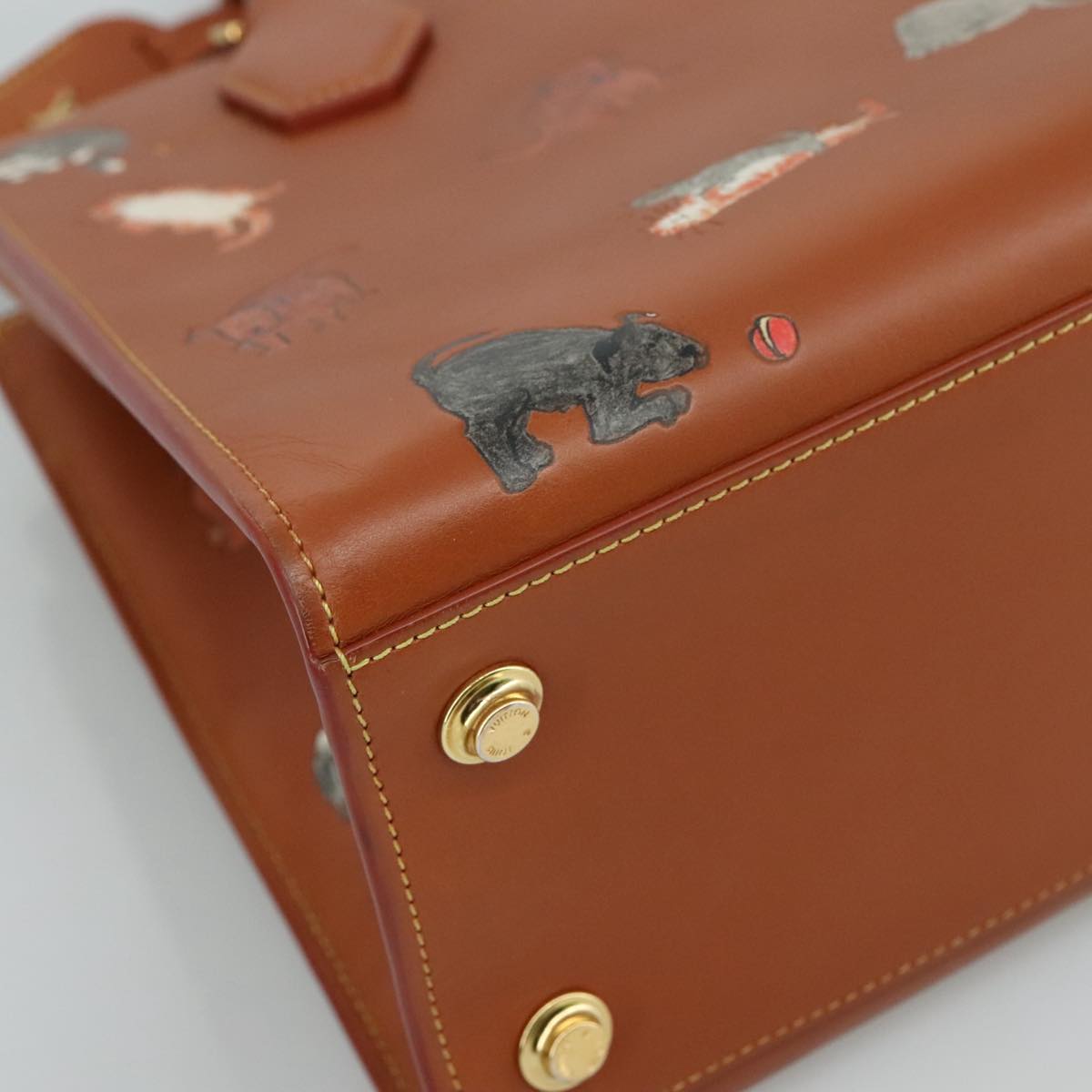 Louis Vuitton Brown Leather City Steamer